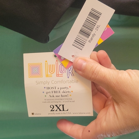 NWT LuLaRoe Randy xxl - Picture 2 of 2
